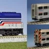 Kato 106-8706-BNDL-DCC VRE Capital N Gauge Commuter Complete Bundle Set -Best Toy Model Store 1068706BNDL 63829.1614104420 4708602