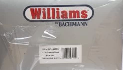 Williams 43155 C&O 72 Ft. Streamline Passenger Cars (Set Of 4) -Best Toy Model Store 20150511 092736 C1 Trainz 3760112 STILL 01