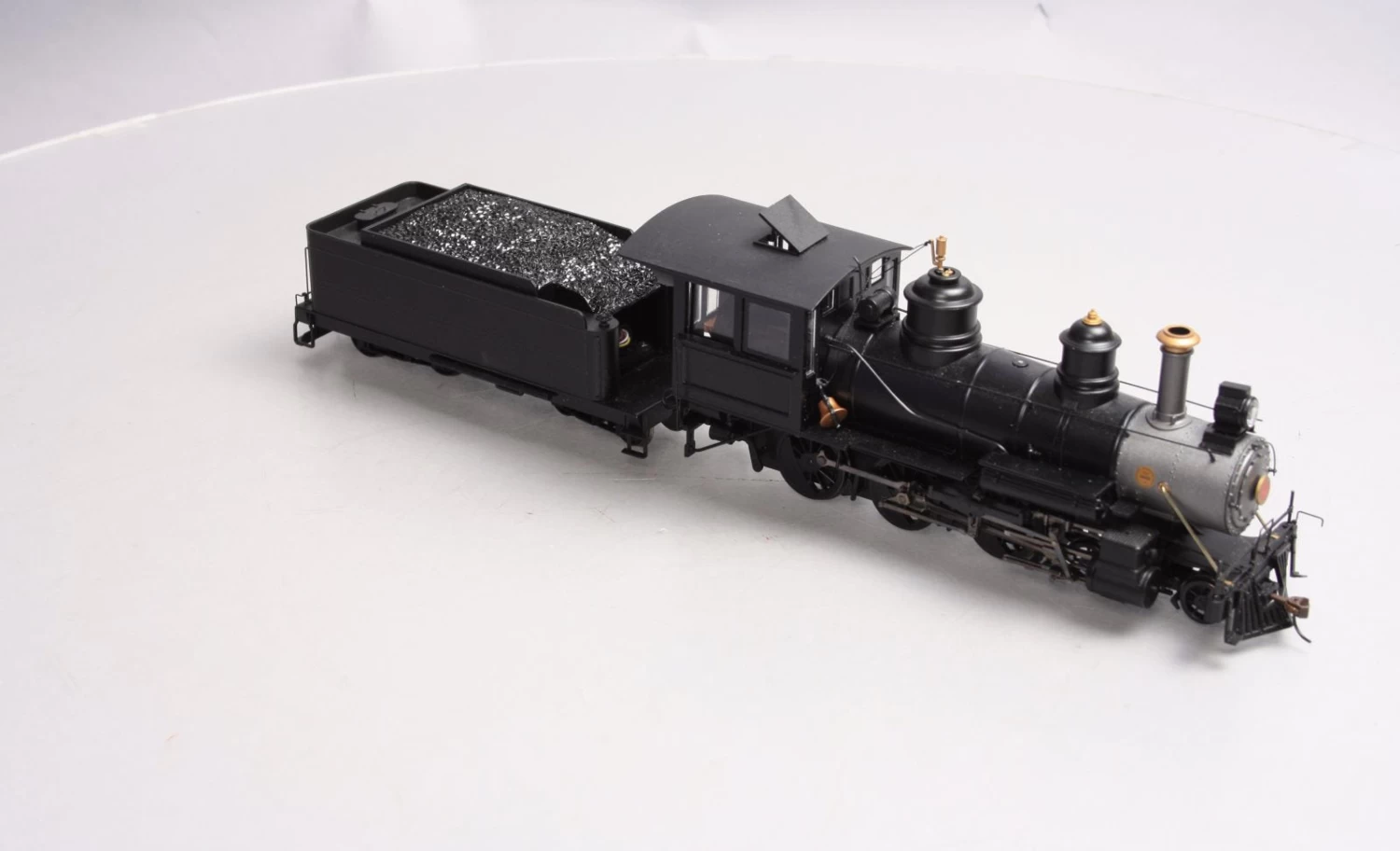 Bachmann 28697 On30 Painted & Unlettered Baldwin 4-6-0 Wood Cab W/DCC (Black) 9 Bachmann 28697 On30 Painted & Unlettered Baldwin 4-6-0 Wood Cab W/DCC (Black) - Image 7