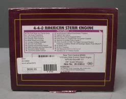 MTH 20-3385-2 NYC 4-4-0 Empire State Express Steam Loco W/PS3 #999 17 MTH 20-3385-2 NYC 4-4-0 Empire State Express Steam Loco W/PS3 #999 -Best Toy Model Store 20190816 110106 C3 Trainz 4326065 002