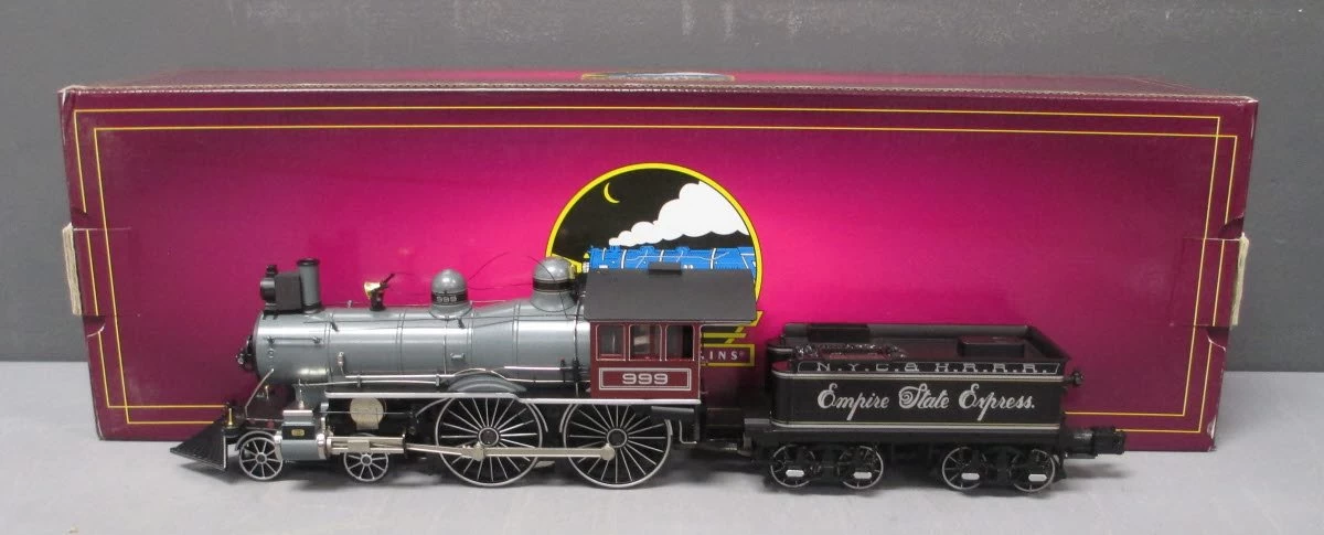 MTH 20-3385-2 NYC 4-4-0 Empire State Express Steam Loco W/PS3 #999 3 MTH 20-3385-2 NYC 4-4-0 Empire State Express Steam Loco W/PS3 #999