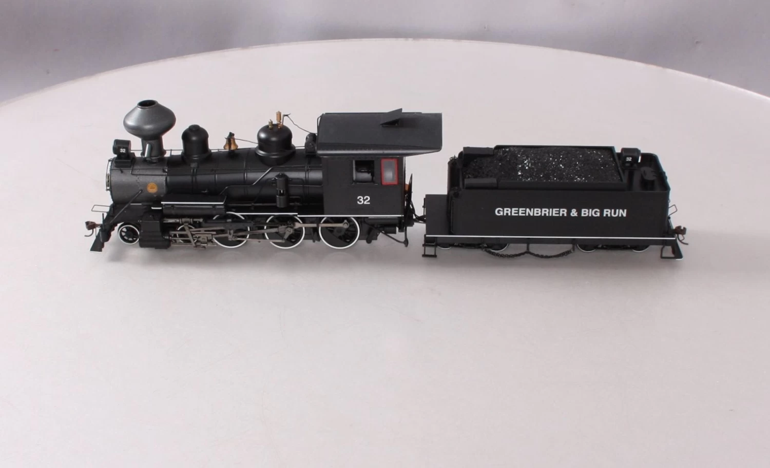 Bachmann 28906 On30 Greenbrier & Big Run Lumber Co. 4-6-0 Steam Loco #32 W DCC 4 Bachmann 28906 On30 Greenbrier & Big Run Lumber Co. 4-6-0 Steam Loco #32 W DCC - Image 2