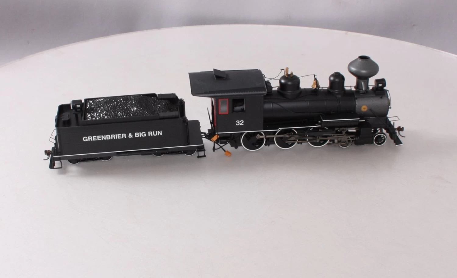 Bachmann 28906 On30 Greenbrier & Big Run Lumber Co. 4-6-0 Steam Loco #32 W DCC 8 Bachmann 28906 On30 Greenbrier & Big Run Lumber Co. 4-6-0 Steam Loco #32 W DCC - Image 6