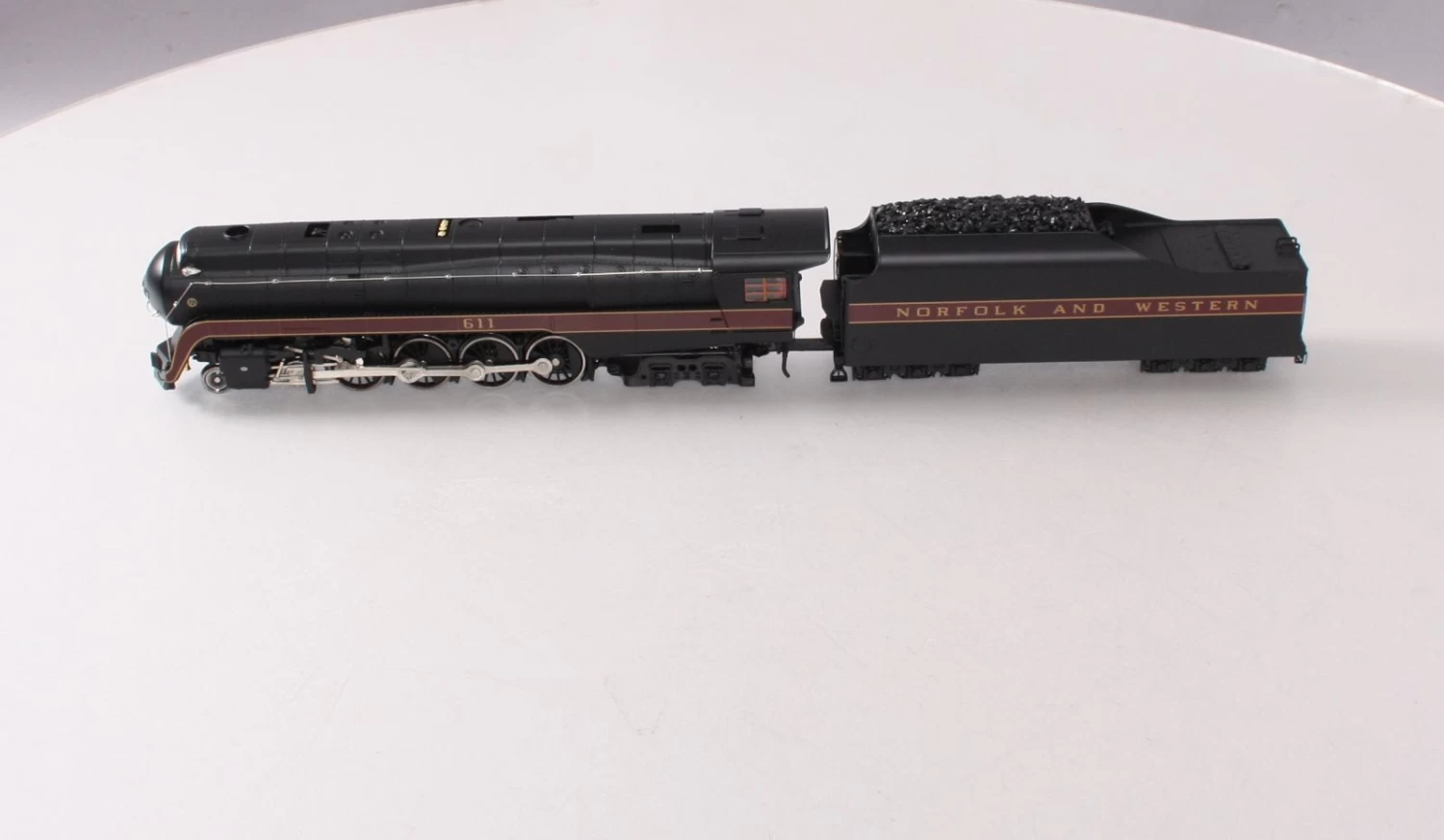 MTH 80-3146-1 HO Norfolk & Western J Class 4-8-4 Steam Engine W/PS 3.0 #611 4 MTH 80-3146-1 HO Norfolk & Western J Class 4-8-4 Steam Engine W/PS 3.0 #611 - Image 2