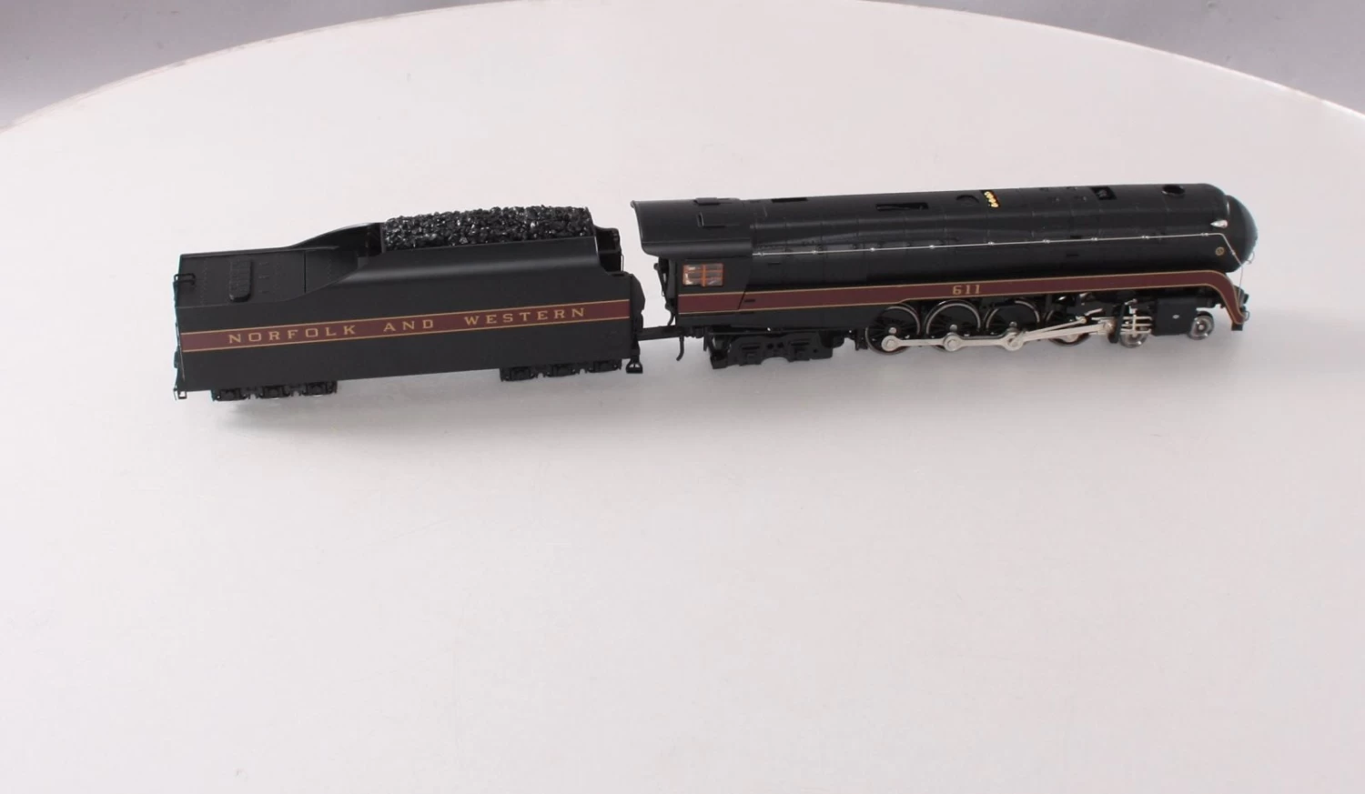MTH 80-3146-1 HO Norfolk & Western J Class 4-8-4 Steam Engine W/PS 3.0 #611 7 MTH 80-3146-1 HO Norfolk & Western J Class 4-8-4 Steam Engine W/PS 3.0 #611 - Image 5