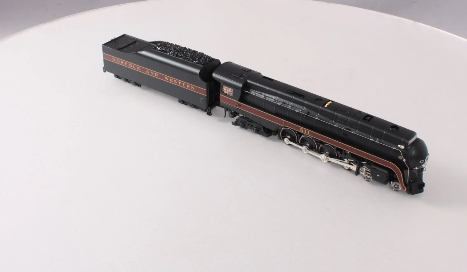 MTH 80-3146-1 HO Norfolk & Western J Class 4-8-4 Steam Engine W/PS 3.0 #611 8 MTH 80-3146-1 HO Norfolk & Western J Class 4-8-4 Steam Engine W/PS 3.0 #611 - Image 6