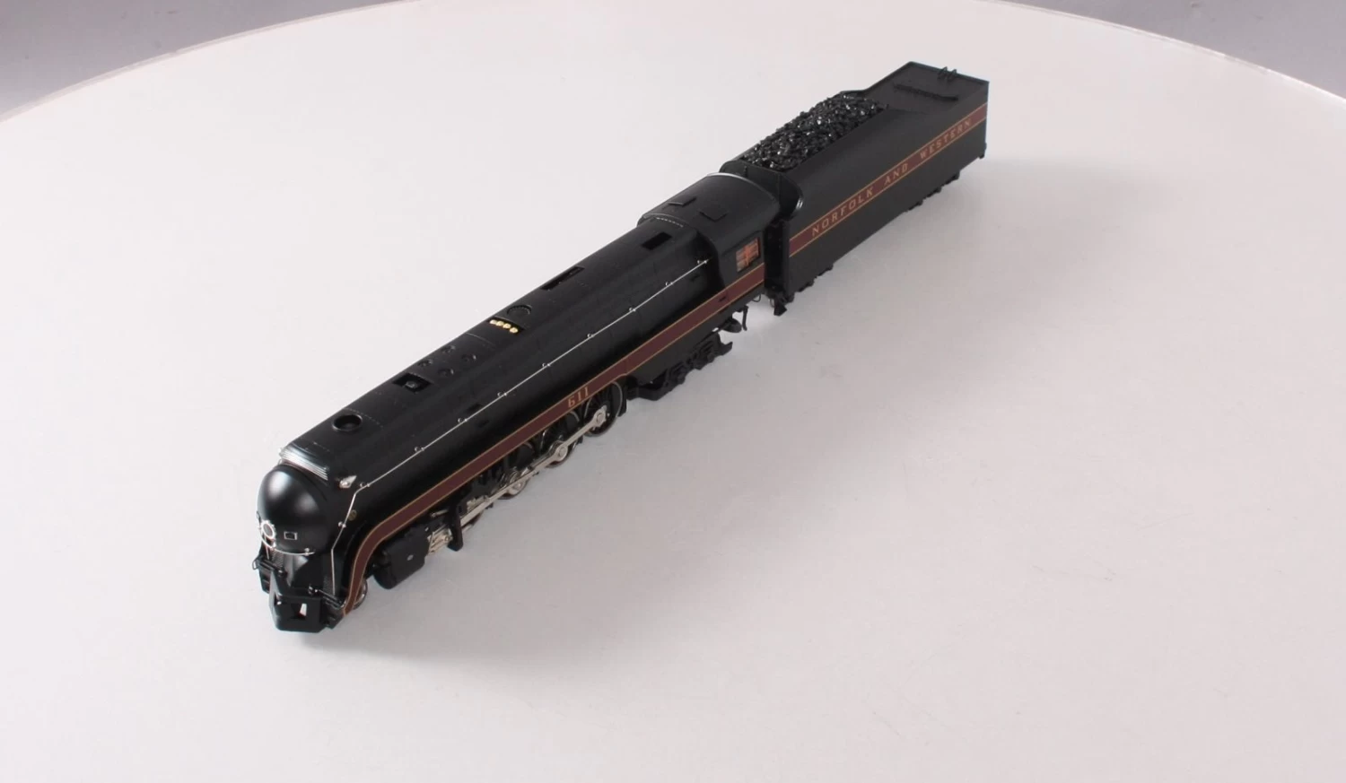 MTH 80-3146-1 HO Norfolk & Western J Class 4-8-4 Steam Engine W/PS 3.0 #611 10 MTH 80-3146-1 HO Norfolk & Western J Class 4-8-4 Steam Engine W/PS 3.0 #611 - Image 8