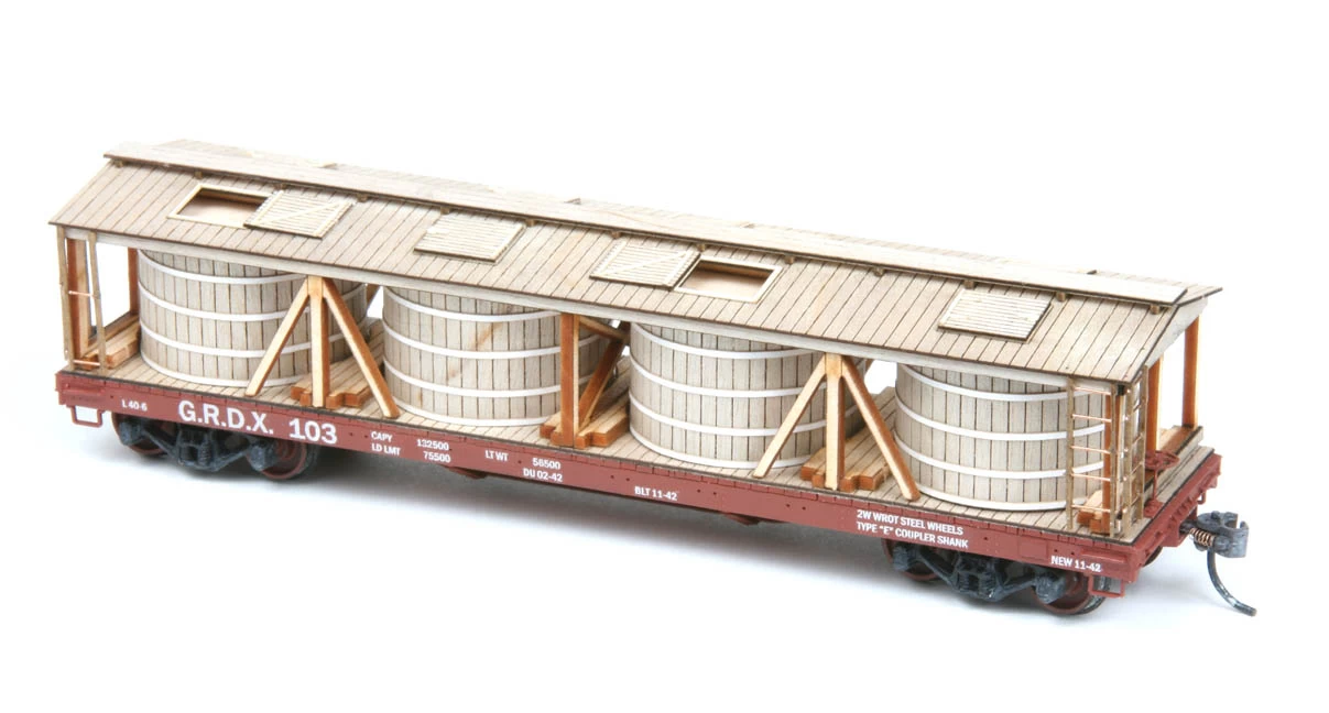 American Model Builders 391 Laser Art Pickle Car Athearn/Tichy FC HO Scale Kit 5 American Model Builders 391 Laser Art Pickle Car Athearn/Tichy FC HO Scale Kit - Image 3