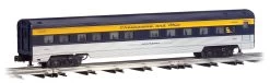 Williams 43155 C&O 72 Ft. Streamline Passenger Cars (Set Of 4)