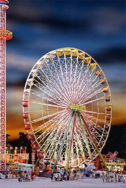 Faller 110116 HO "Jupiter" Ferris Wheel Kit 140470 -Best Toy Model Store 3543436