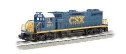 Williams 21223 O CSX EMD GP38 Conventional 3-Rail Diesel Locomotive #2814