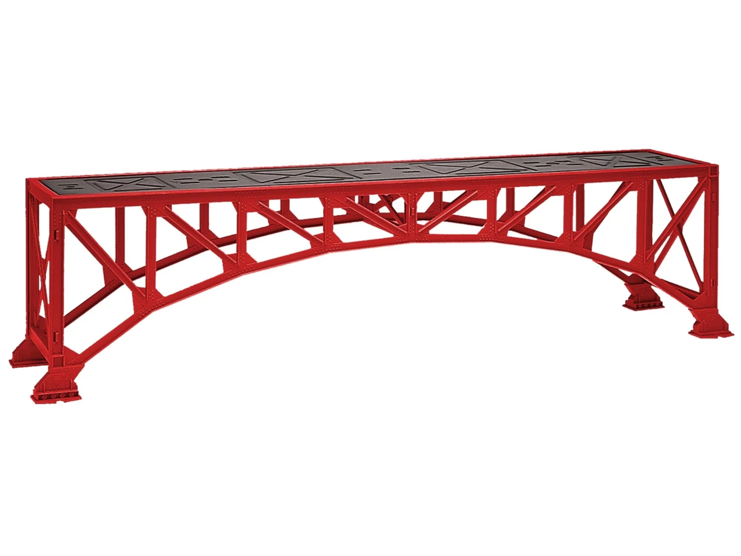 Lionel 6-82747 O Christmas Red Steel Arch Bridge/Under Arch Bridge Kit 3 Lionel 6-82747 O Christmas Red Steel Arch Bridge/Under Arch Bridge Kit