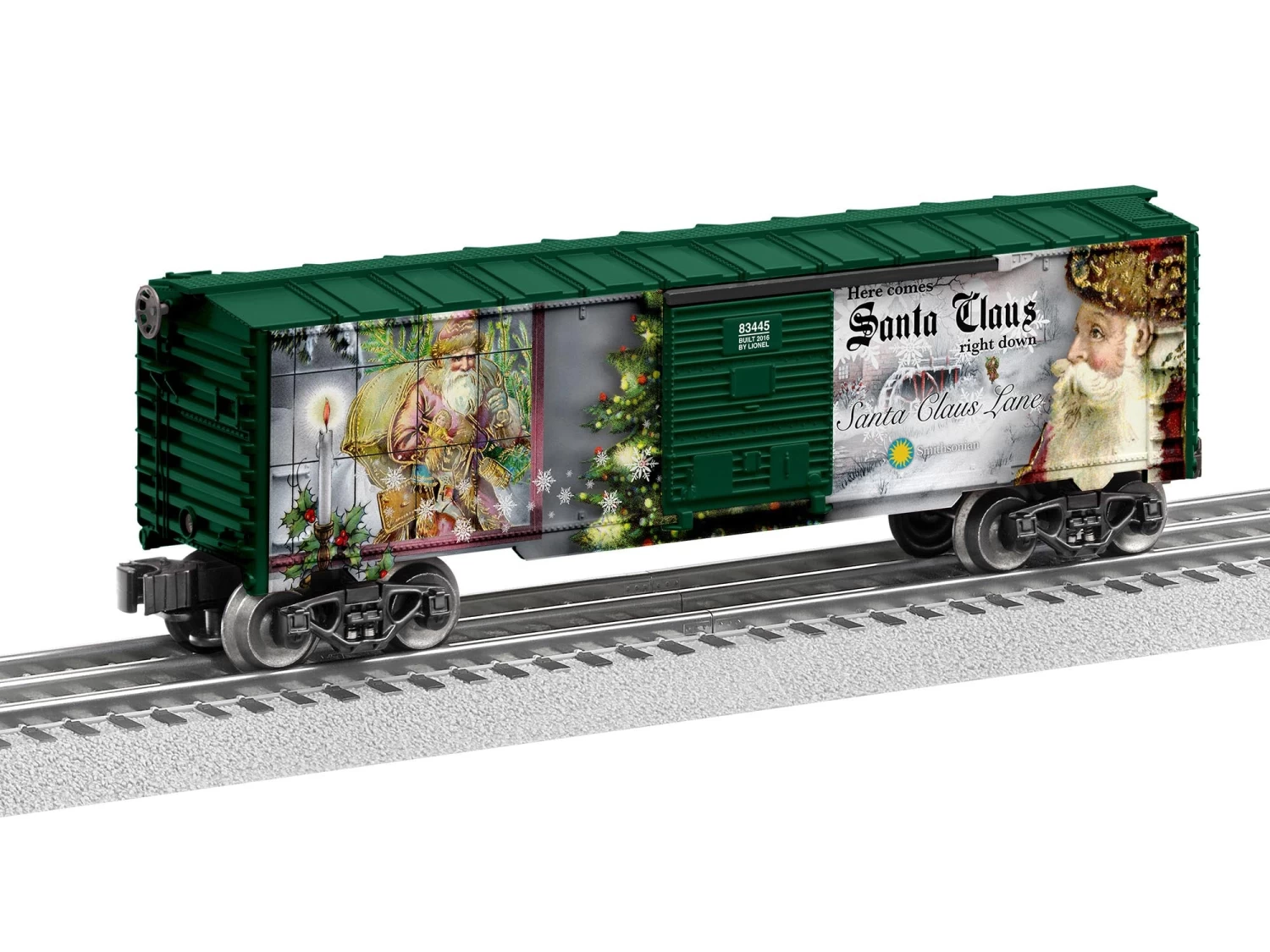 Lionel 6-83445 O Smithsonian Old St. Nicks Christmas Boxcar 3 Lionel 6-83445 O Smithsonian Old St. Nicks Christmas Boxcar