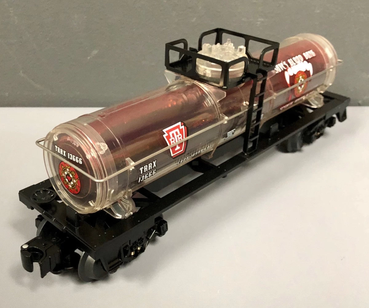 Lionel 6-36151 O Gauge Halloween Graves Blood Bank Tank Car 5 Lionel 6-36151 O Gauge Halloween Graves Blood Bank Tank Car - Image 3