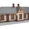 MTH 30-90611 O Railtown Country Passenger Station W/ Operating Christmas Lights 2 MTH 30-90611 O Railtown Country Passenger Station W/ Operating Christmas Lights -Best Toy Model Store 4501164