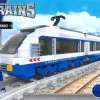 Railway Conveyance Trains 25903 Modern Electric City 681 Pieces Puzzle -Best Toy Model Store AUS25903 4852524