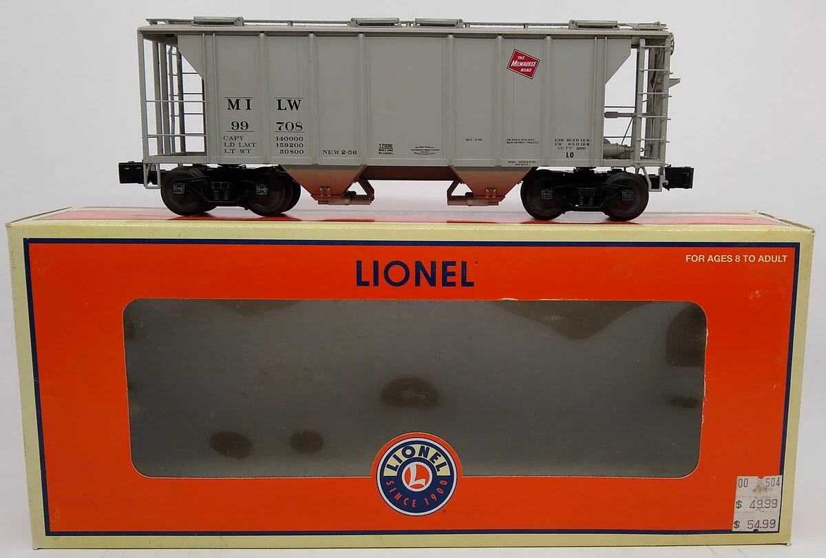 Lionel 6-17030 Milwaukee 2-Bay Hopper #99708 4 Lionel 6-17030 Milwaukee 2-Bay Hopper #99708 - Image 2